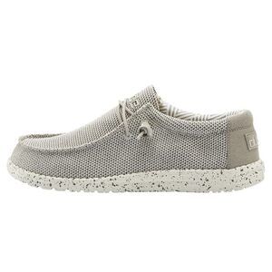 HEYDUDE Men's Wally Sox Ash Size 10 - Men’s Shoes - Men's Lace, Gray, Size 10